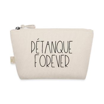 Petanque Forever - Organic Pouch - nature - Front
