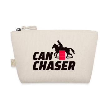 Barrel Racer Reiten Racing Rodeo Lustig - Bio-Täschchen - Natur - Vorne