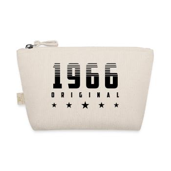 Farbe änderbar | Original 1966 Geburtsjahr - Bio-Täschchen - Natur - Vorne