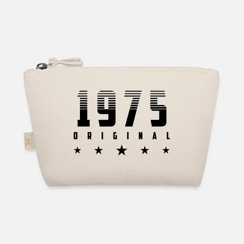 Farbe änderbar | Original 1975 Geburtsjahr Bio-Täschchen