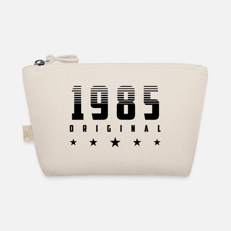Original 1985 Geburtsjahr | Farbe änderbar | Bio-Täschchen
