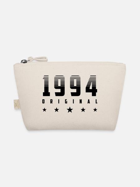 Original 1987 Year of Birth | Color changeable | - Organic Pouch - nature - Front