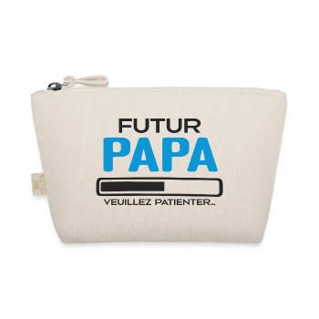 Futur papa Idée Cadeau Futur Père - Trousse biologique - nature - Devant