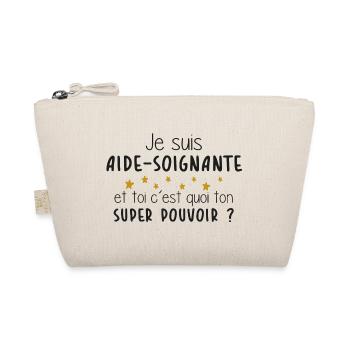 Aide-Soignante - Femme - Super Pouvoir - Cadeau - Trousse biologique - nature - Devant