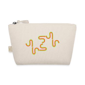 Dreadlocks Reggae Rainbow Geschenk Rasta Rastafari - Bio-Täschchen - Natur - Vorne