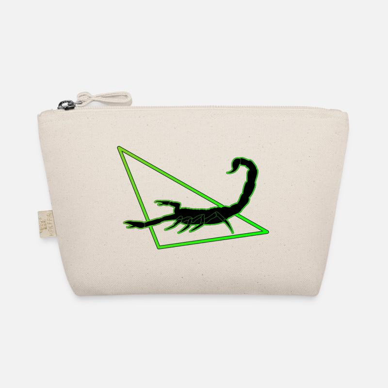 Scorpio in green Organic Pouch