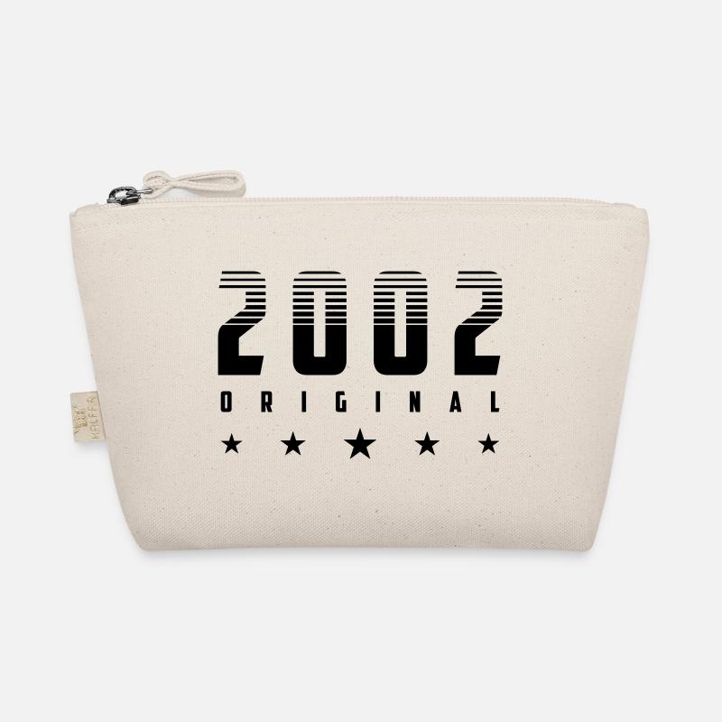 Original 2002 Geburtsjahr | Farbe änderbar Bio-Täschchen