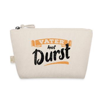 Vater hat Durst - Vatertag - Trinken - Männertag - Bio-Täschchen - Natur - Vorne