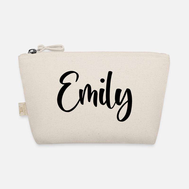 First name Emily Organic Pouch