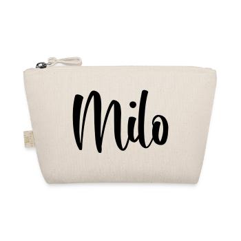 First name Milo - Organic Pouch - nature - Front