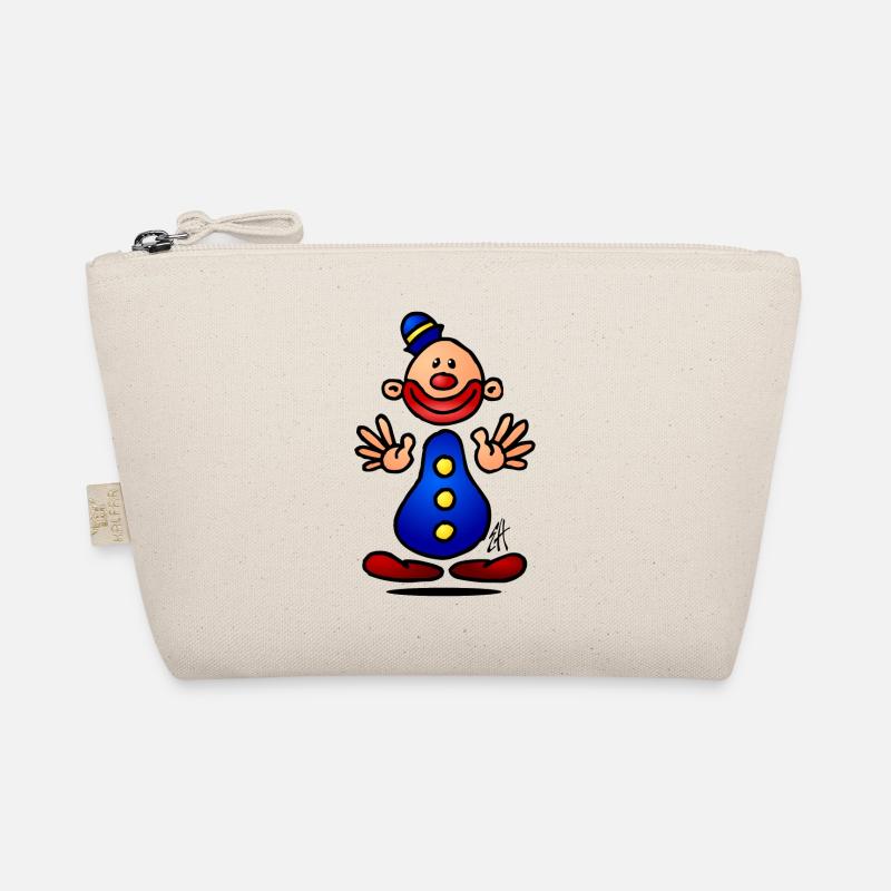 Clown - Bio-Täschchen - Natur