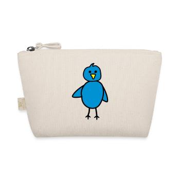 Vogel - Bio-Täschchen - Natur - Vorne