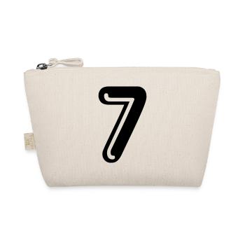 7 - back number - Organic Pouch - nature - Front