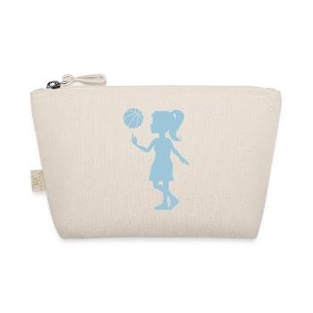 Basketball Girl - Bio-Täschchen - Natur - Vorne