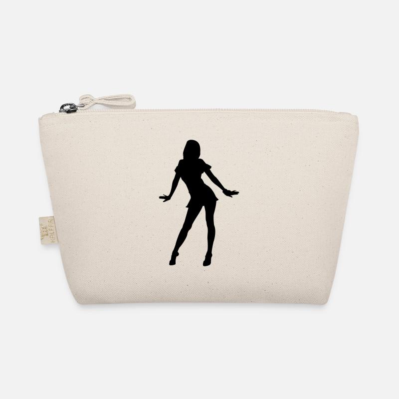 Silhouette Woman Organic Pouch