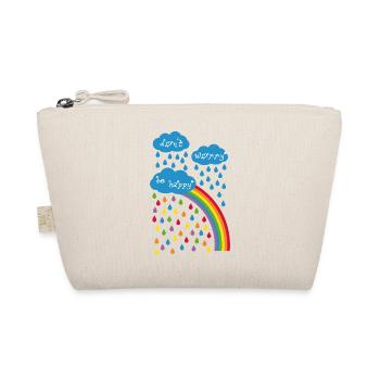 dont worry be happy - Bio-Täschchen - Natur - Vorne