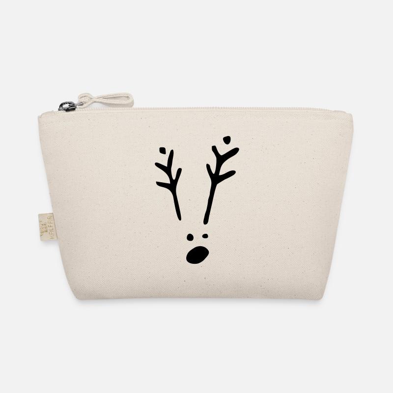 Rudolf 1c Xmas Bio-Täschchen