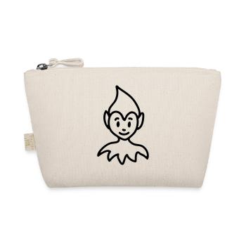 Little Elf - line - Organic Pouch - nature - Front