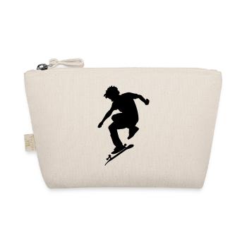 Skateboarder - Organic Pouch - nature - Front