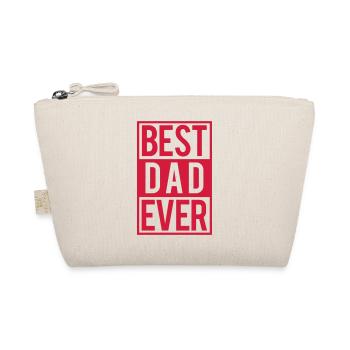 Best Dad ever - Organic Pouch - nature - Front