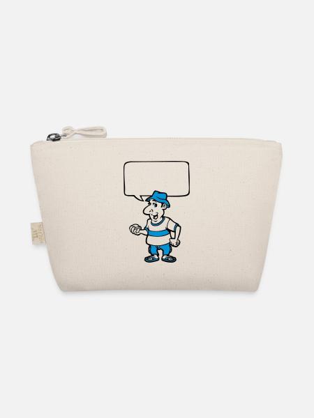 Pétanque et bulle de BD - Trousse biologique - nature - Devant