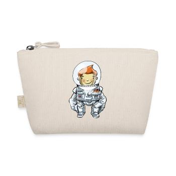 Junger Astronaut - Bio-Täschchen - Natur - Vorne