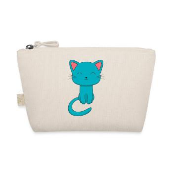 Cute Cat - Bio-Täschchen - Natur - Vorne