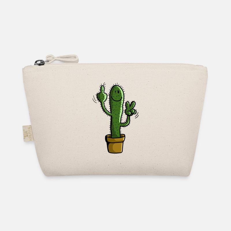 Prickly Cactus - Plant - Comic - Gift Organic Pouch
