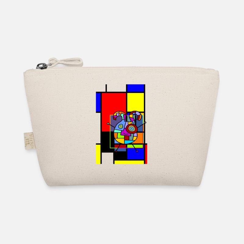 GEOMETRIC SHAPES LOVE Organic Pouch