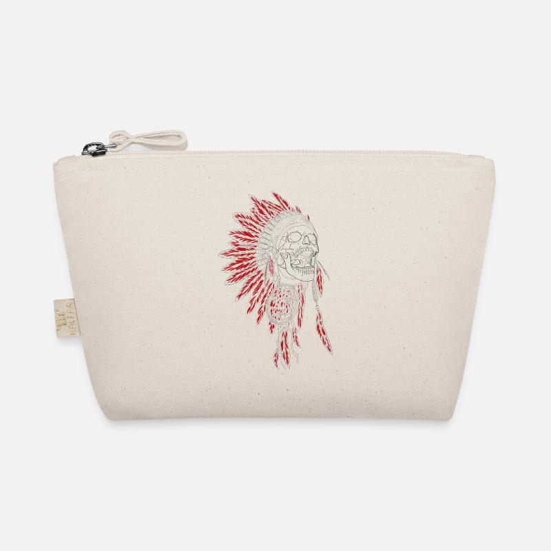 Silent Fall - coiffe de plumes indien, chef Trousse biologique