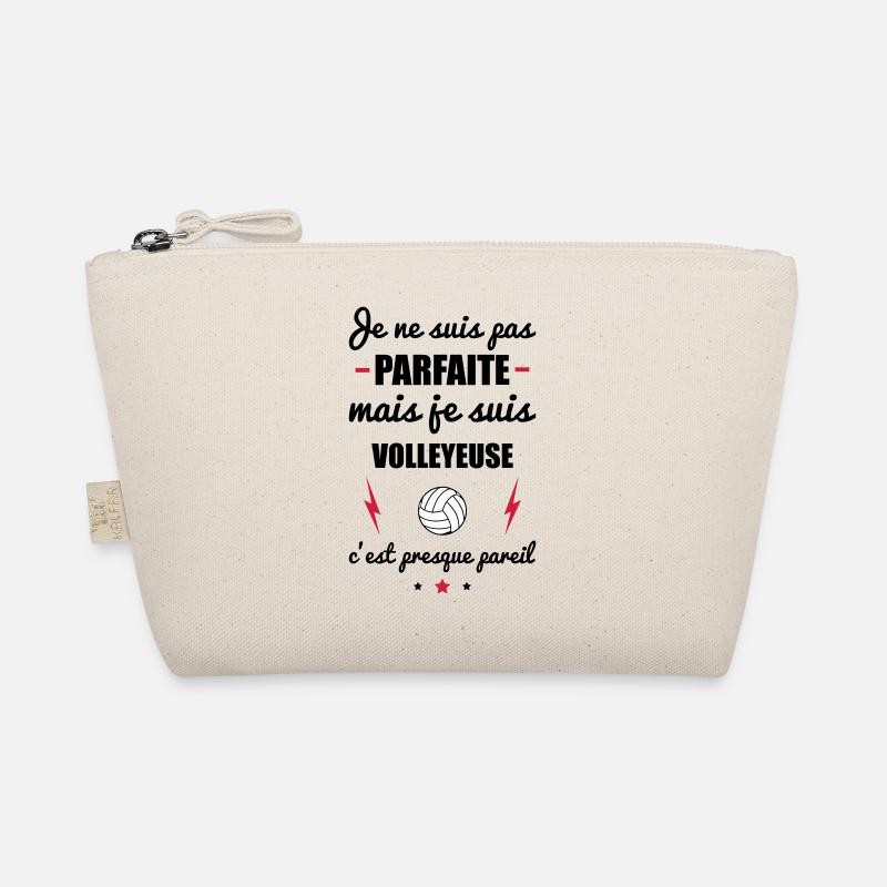 pas parfaite mais volley, cadeau volleyeuse - Trousse biologique - nature