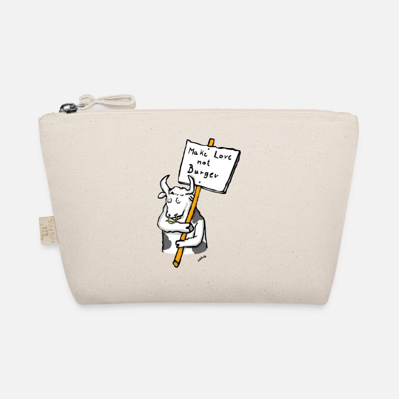 make love not burger Bio-Täschchen