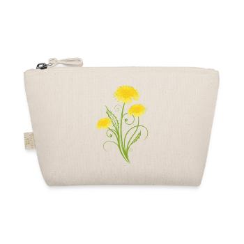 Realistic dandelion, dandelion, dandelion - Organic Pouch - nature - Front