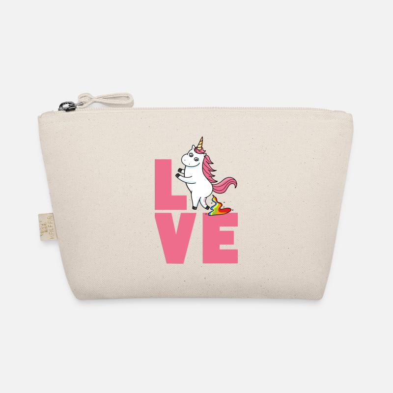 Love Einhorn Bio-Täschchen