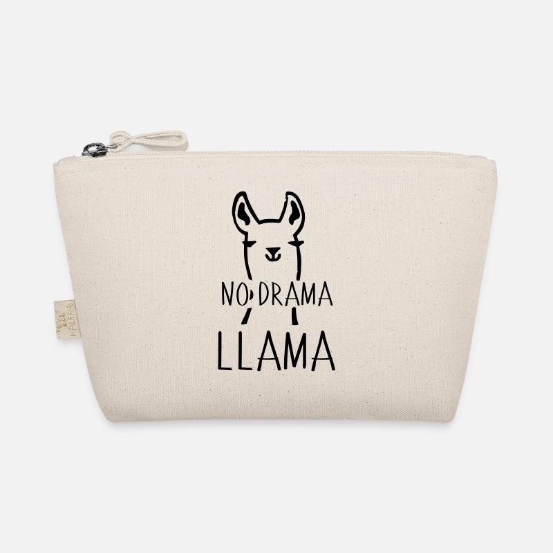 No Drama Llama Witzig Tier Kamel Geschenk Idee Bio-Täschchen