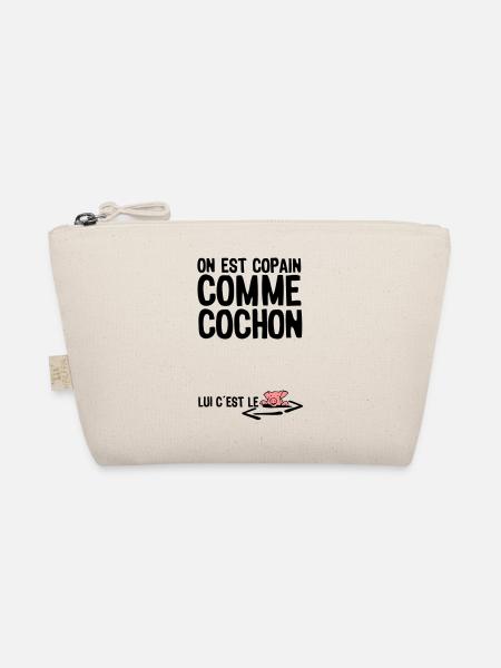 thick as thieves citation1 term - Organic Pouch - nature - Front