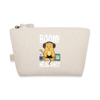 Boom Kopfschuss / Boom Kopfschuss / Cat / Gaming - Bio-Täschchen - Natur - Vorne