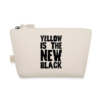 yellow is the new black - Organic Pouch - nature - Front