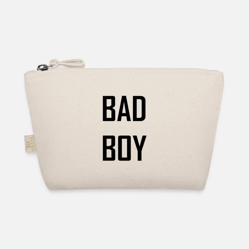 Bad Boy Schwarz Böser Junge Bio-Täschchen