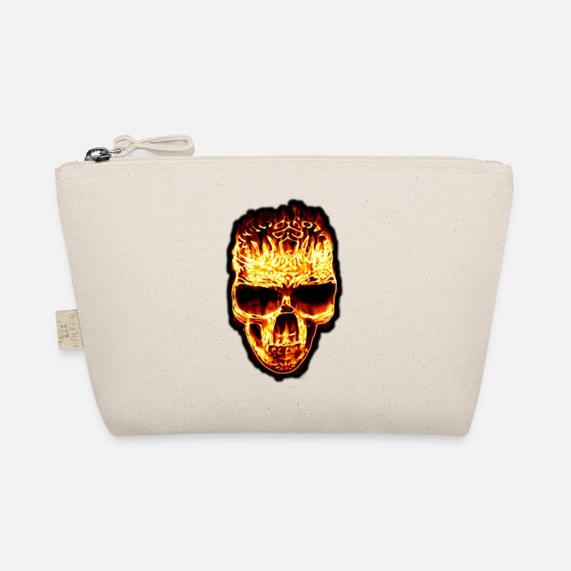 Fire Skull Bio-Täschchen