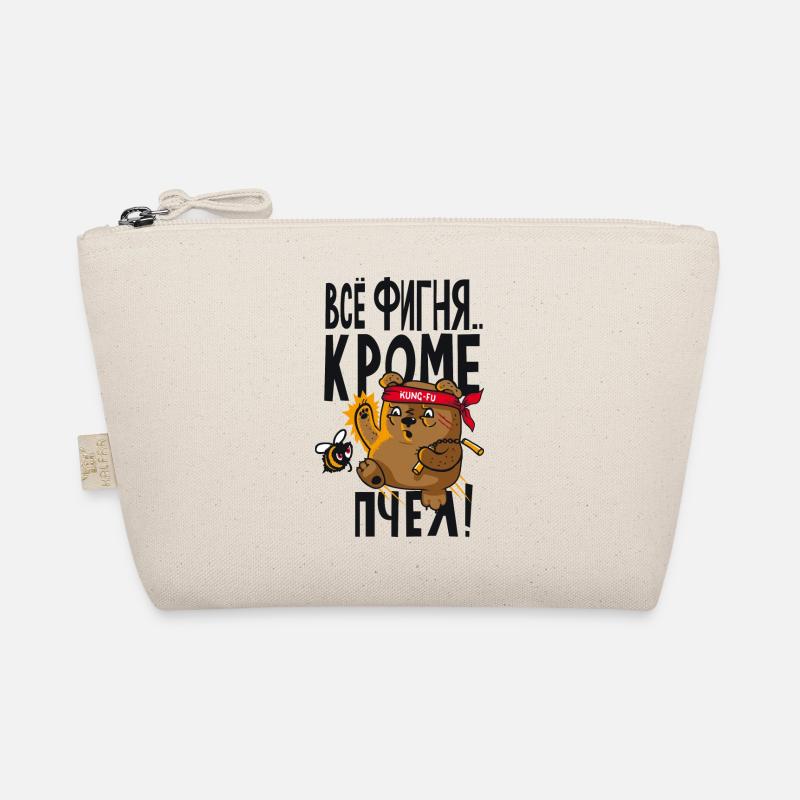 Всё фигня кроме пчёл Vsö fignja - Organic Pouch - nature