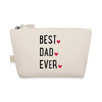 Best Dad ever - Organic Pouch - nature - Front