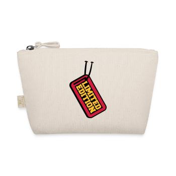 Limited Edition Price Tag Design - Bio-Täschchen - Natur - Vorne