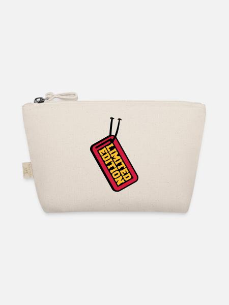 Limited Edition Price Tag Design - Organic Pouch - nature - Front