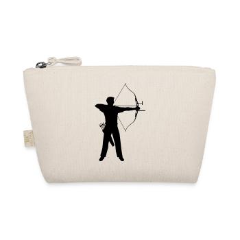 archery-bow and arrows - Organic Pouch - nature - Front