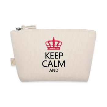 keep_calm2 - Bio-Täschchen - Natur - Vorne