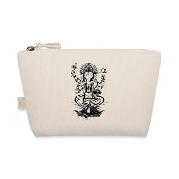 Ganesh, a god with an elephant head - Organic Pouch - nature - Front