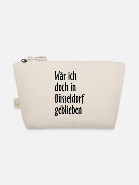 Wär ich doch in Düsseldorf geblieben - Bio-Täschchen - Natur - Vorne