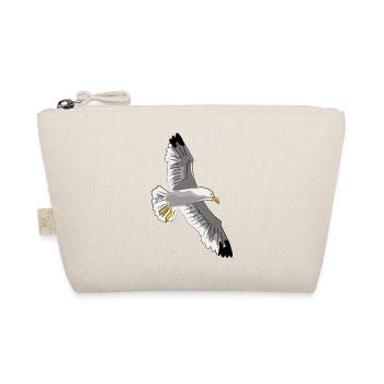 fliegende möwe vogel urlaub - Bio-Täschchen - Natur - Vorne