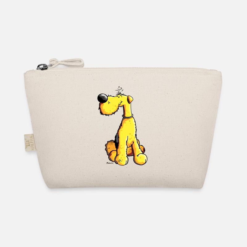 Drôle Airedale Terrier Trousse biologique
